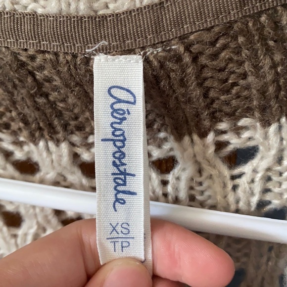 Tan and brown sweater from Aeropostale - Picture 3 of 3